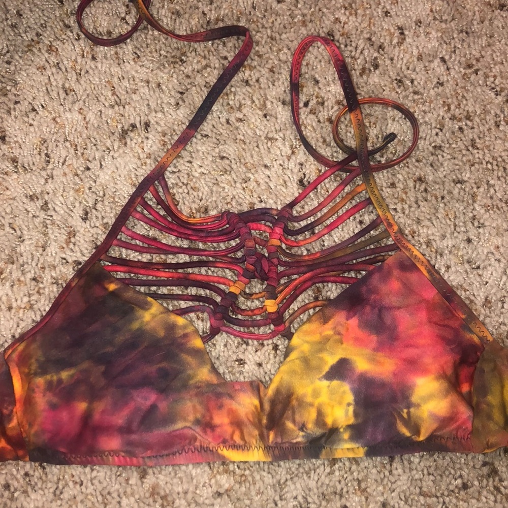 Halter swim top